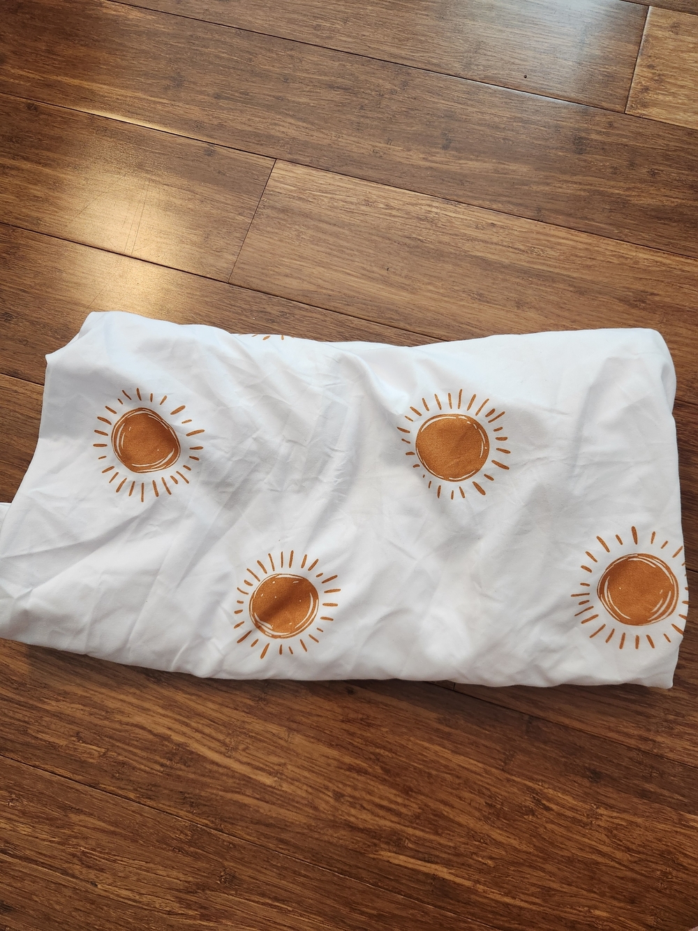 Sweet Jojo Designs Baby Sunshine Sunset Sun Sunburst Boho Crib Sheet
